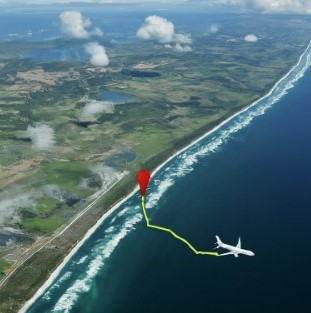 Flight-Route-Planing